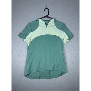 Novara Two-Tone Mint and Sage Short Sleeve Cycling Jersey